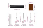 Vidaxl 4 Piece Dog Grooming Scissors Set Stainless Steel Vidaxl 4 Piece Dog Grooming Scissors Set Stainless Steel