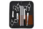 Vidaxl 6 Piece Dog Grooming Scissors Set Stainless Steel Vidaxl 6 Piece Dog Grooming Scissors Set Stainless Steel