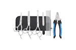 Vidaxl 6 Piece Dog Grooming Scissors Set Stainless Steel Vidaxl 6 Piece Dog Grooming Scissors Set Stainless Steel