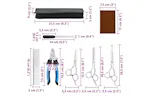 Vidaxl 6 Piece Dog Grooming Scissors Set Stainless Steel Vidaxl 6 Piece Dog Grooming Scissors Set Stainless Steel