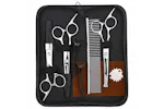 Vidaxl 7 Piece Dog Grooming Scissors Set Stainless Steel Vidaxl 7 Piece Dog Grooming Scissors Set Stainless Steel
