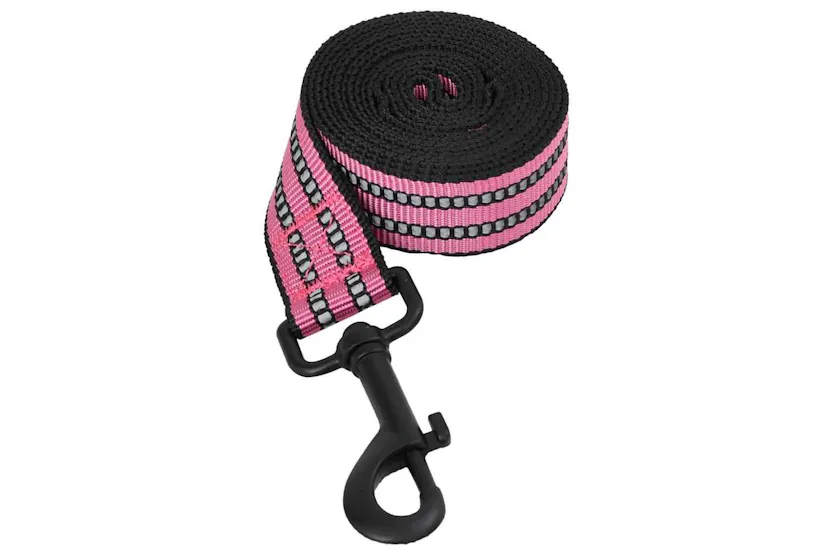 Vidaxl Dog Harness With Lead Collar Adjustable Pink S Vidaxl Dog Harness With Lead Collar Adjustable Pink S