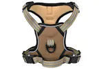 Vidaxl Dog Harness With Reflective Stripes Adjustable Brown S Vidaxl Dog Harness With Reflective Stripes Adjustable Brown S