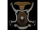 Vidaxl Dog Harness With Reflective Stripes Adjustable Brown S Vidaxl Dog Harness With Reflective Stripes Adjustable Brown S