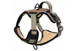 Vidaxl Dog Harness With Reflective Stripes Adjustable Brown S Vidaxl Dog Harness With Reflective Stripes Adjustable Brown S
