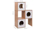 Vidaxl Cat Condo House With Sisal Scratching Mat 100 Cm Vidaxl Cat Condo House With Sisal Scratching Mat 100 Cm