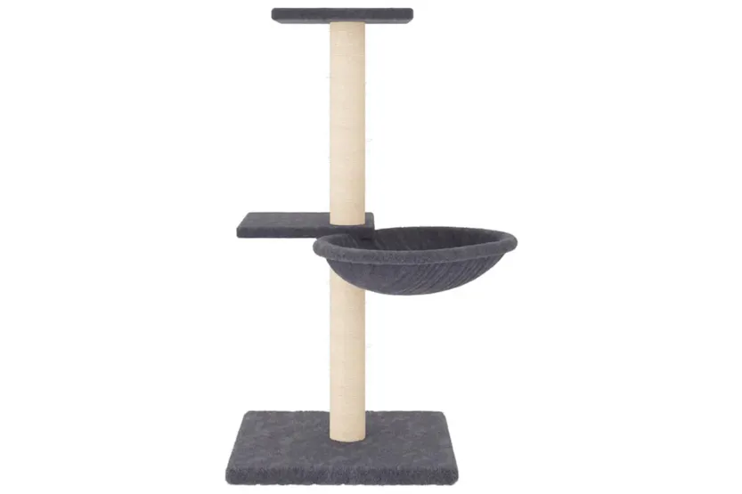 Vidaxl Cat Tree With Sisal Scratching Posts Dark Grey 72 Cm Vidaxl Cat Tree With Sisal Scratching Posts Dark Grey 72 Cm