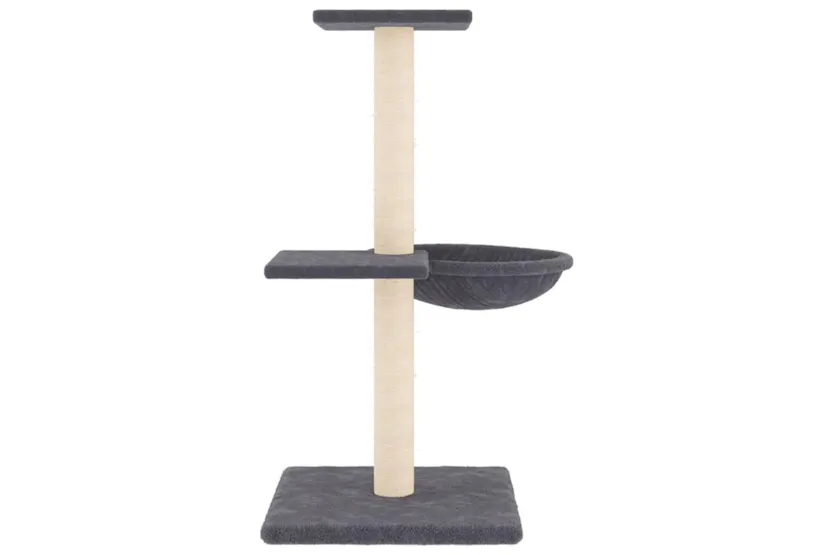 Vidaxl Cat Tree With Sisal Scratching Posts Dark Grey 72 Cm Vidaxl Cat Tree With Sisal Scratching Posts Dark Grey 72 Cm
