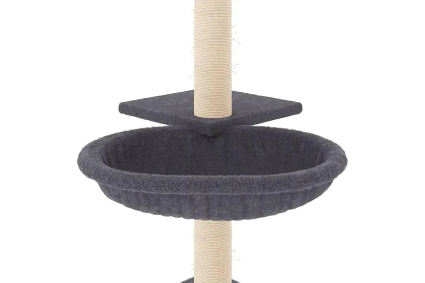 Vidaxl Cat Tree With Sisal Scratching Posts Dark Grey 72 Cm Vidaxl Cat Tree With Sisal Scratching Posts Dark Grey 72 Cm