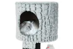 Pets Collection Cat Scratching Tree On Stand With Mouse 30x30x40 Cm Pets Collection Cat Scratching Tree On Stand With Mouse 30x30x40 Cm