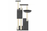 Vidaxl Cat Tree With Sisal Scratching Posts Dark Grey 122 Cm Vidaxl Cat Tree With Sisal Scratching Posts Dark Grey 122 Cm