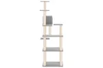 Vidaxl Cat Tree With Sisal Scratching Posts Light Grey 153 Cm Vidaxl Cat Tree With Sisal Scratching Posts Light Grey 153 Cm