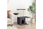 Vidaxl Cat Tree With Sisal Scratching Posts Dark Grey 83 Cm Vidaxl Cat Tree With Sisal Scratching Posts Dark Grey 83 Cm