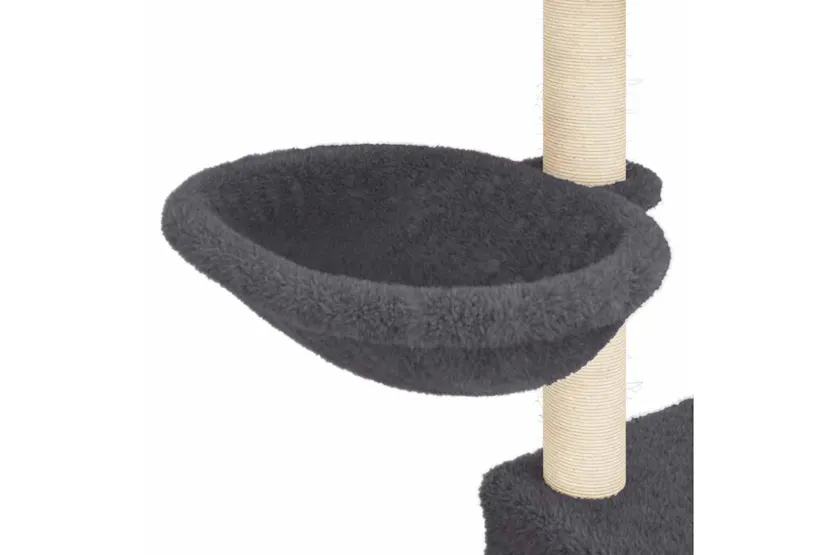 Vidaxl Cat Tree With Sisal Scratching Posts Dark Grey 83 Cm Vidaxl Cat Tree With Sisal Scratching Posts Dark Grey 83 Cm