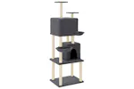 Vidaxl Cat Tree With Sisal Scratching Posts Dark Grey 180 Cm Vidaxl Cat Tree With Sisal Scratching Posts Dark Grey 180 Cm