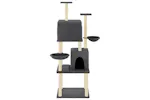Vidaxl Cat Tree With Sisal Scratching Posts Dark Grey 180 Cm Vidaxl Cat Tree With Sisal Scratching Posts Dark Grey 180 Cm