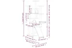 Vidaxl Cat Tree With Sisal Scratching Posts Cream 154 Cm Vidaxl Cat Tree With Sisal Scratching Posts Cream 154 Cm