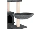 Vidaxl Cat Tree With Sisal Scratching Posts Dark Grey 175 Cm Vidaxl Cat Tree With Sisal Scratching Posts Dark Grey 175 Cm