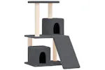 Vidaxl Cat Tree With Sisal Scratching Posts Dark Grey 82 Cm Vidaxl Cat Tree With Sisal Scratching Posts Dark Grey 82 Cm