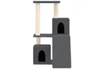 Vidaxl Cat Tree With Sisal Scratching Posts Dark Grey 82 Cm Vidaxl Cat Tree With Sisal Scratching Posts Dark Grey 82 Cm