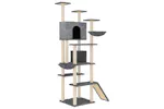 Vidaxl Cat Tree With Sisal Scratching Posts Dark Grey 191 Cm Vidaxl Cat Tree With Sisal Scratching Posts Dark Grey 191 Cm