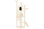Vidaxl Cat Tree With Sisal Scratching Posts Cream 191 Cm Vidaxl Cat Tree With Sisal Scratching Posts Cream 191 Cm