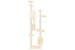Vidaxl Cat Tree With Sisal Scratching Posts Cream 191 Cm Vidaxl Cat Tree With Sisal Scratching Posts Cream 191 Cm