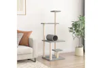 Vidaxl Cat Tree With Sisal Scratching Posts Light Grey 136 Cm Vidaxl Cat Tree With Sisal Scratching Posts Light Grey 136 Cm