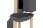 Vidaxl Cat Tree With Sisal Scratching Posts Dark Grey 153 Cm Vidaxl Cat Tree With Sisal Scratching Posts Dark Grey 153 Cm