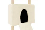 Vidaxl Cat Tree With Sisal Scratching Posts Cream 153 Cm Vidaxl Cat Tree With Sisal Scratching Posts Cream 153 Cm