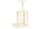 Vidaxl Cat Tree With Sisal Scratching Posts Cream 855 Cm Vidaxl Cat Tree With Sisal Scratching Posts Cream 855 Cm