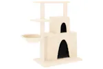 Vidaxl Cat Tree With Sisal Scratching Posts Cream 83 Cm Vidaxl Cat Tree With Sisal Scratching Posts Cream 83 Cm