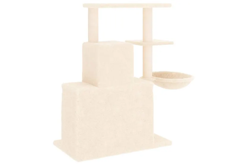 Vidaxl Cat Tree With Sisal Scratching Posts Cream 83 Cm Vidaxl Cat Tree With Sisal Scratching Posts Cream 83 Cm