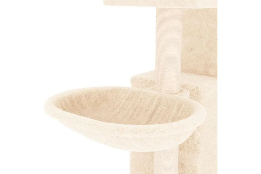 Vidaxl Cat Tree With Sisal Scratching Posts Cream 83 Cm Vidaxl Cat Tree With Sisal Scratching Posts Cream 83 Cm