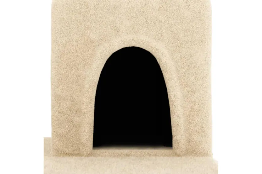 Vidaxl Cat Tree With Sisal Scratching Posts Cream 154 Cm Vidaxl Cat Tree With Sisal Scratching Posts Cream 154 Cm