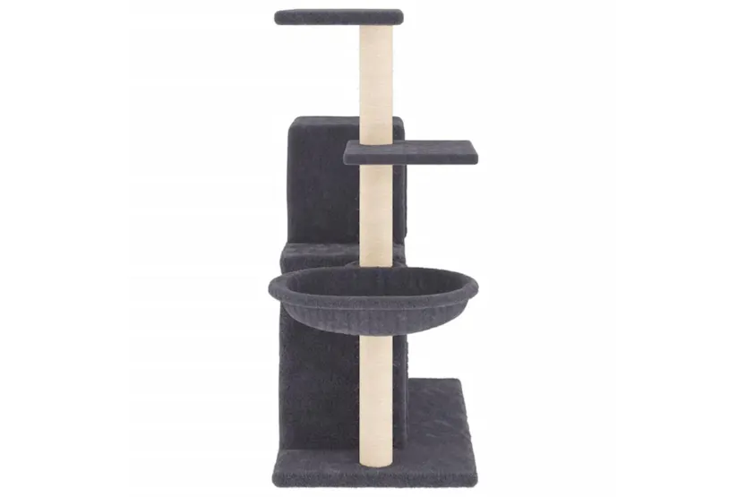 Vidaxl Cat Tree With Sisal Scratching Posts Dark Grey 83 Cm Vidaxl Cat Tree With Sisal Scratching Posts Dark Grey 83 Cm
