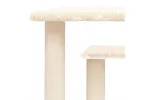 Vidaxl Cat Scratching Posts With Platforms Cream 50 Cm Vidaxl Cat Scratching Posts With Platforms Cream 50 Cm