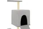 Vidaxl Cat Tree With Sisal Scratching Posts Light Grey 1305 Cm Vidaxl Cat Tree With Sisal Scratching Posts Light Grey 1305 Cm