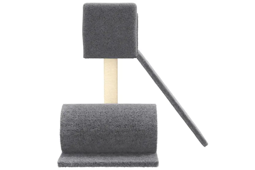 Vidaxl Cat Tree With Sisal Scratching Post Dark Grey 59 Cm Vidaxl Cat Tree With Sisal Scratching Post Dark Grey 59 Cm