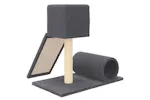 Vidaxl Cat Tree With Sisal Scratching Post Dark Grey 59 Cm Vidaxl Cat Tree With Sisal Scratching Post Dark Grey 59 Cm