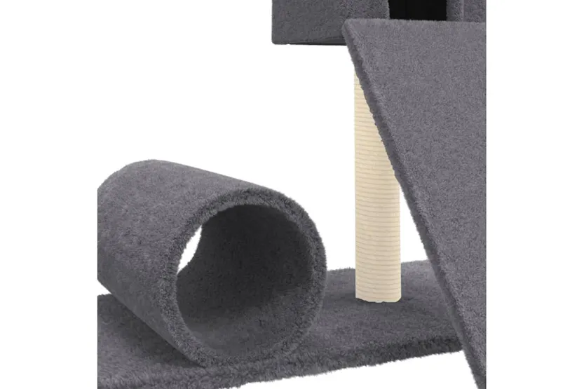 Vidaxl Cat Tree With Sisal Scratching Post Dark Grey 59 Cm Vidaxl Cat Tree With Sisal Scratching Post Dark Grey 59 Cm