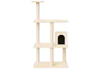 Vidaxl Cat Tree With Sisal Scratching Posts Cream 119 Cm Vidaxl Cat Tree With Sisal Scratching Posts Cream 119 Cm