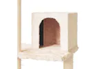 Vidaxl Cat Tree With Sisal Scratching Posts Cream 119 Cm Vidaxl Cat Tree With Sisal Scratching Posts Cream 119 Cm