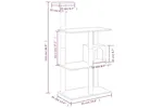 Vidaxl Cat Tree With Sisal Scratching Posts Cream 119 Cm Vidaxl Cat Tree With Sisal Scratching Posts Cream 119 Cm