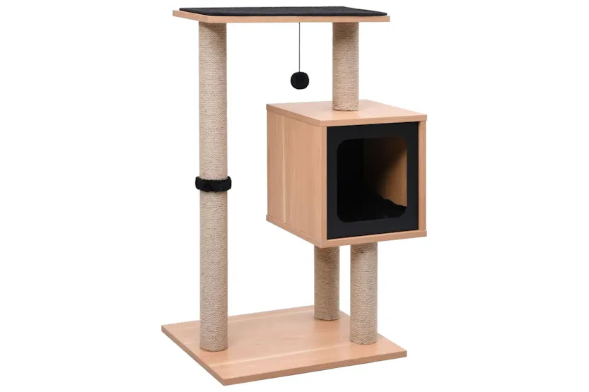 Vidaxl Cat Tree With Sisal Scratching Mat 82 Cm Vidaxl Cat Tree With Sisal Scratching Mat 82 Cm