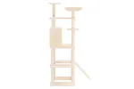 Vidaxl Cat Tree With Sisal Scratching Posts Cream 166 Cm Vidaxl Cat Tree With Sisal Scratching Posts Cream 166 Cm