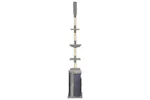 Vidaxl Cat Tree With Sisal Scratching Posts Grey 260 Cm Vidaxl Cat Tree With Sisal Scratching Posts Grey 260 Cm