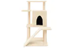Vidaxl Cat Tree With Sisal Scratching Posts Cream 97 Cm Vidaxl Cat Tree With Sisal Scratching Posts Cream 97 Cm