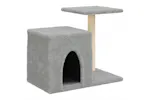 Vidaxl Cat Tree With Sisal Scratching Posts Light Grey 505 Cm Vidaxl Cat Tree With Sisal Scratching Posts Light Grey 505 Cm