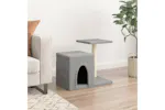 Vidaxl Cat Tree With Sisal Scratching Posts Light Grey 505 Cm Vidaxl Cat Tree With Sisal Scratching Posts Light Grey 505 Cm